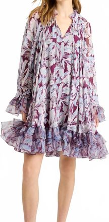 Cinq &agrave; Sept Tulip Clairette Dress In Purple