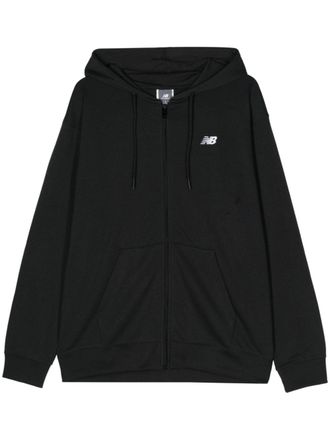 New Balance Hoodie met geborduurd logo - Zwart