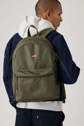 Levi's Mochila para hombre Basic Levis - Mujer - One Size - Verde / Deep Depths
