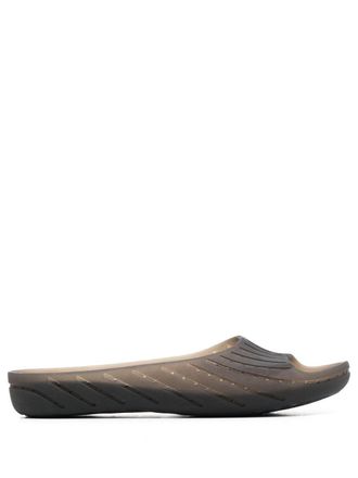 Camper Wabi open-toe slides - women - Other fibres - 36 - Black