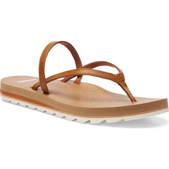 Sanuk Yoga Strappy Sandal in Roasted Pecan at Nordstrom, Size 10