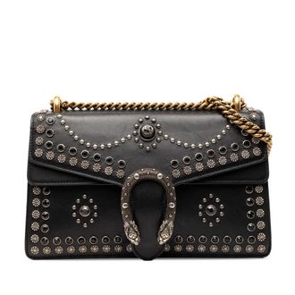 Gucci Pre-owned Gucci Medium Studded Calfskin Dionysus Shoulder Bag Ladies UOKQMGE6V0Q5LOIZ