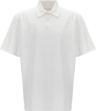Givenchy 4G Logo Katoenen Poloshirt - Heren - Polos - Wit - M - Katoen - Tops