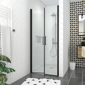 Aurlane Aurlane - Pack Mampara De Ducha 90x200 Cm + Plato De Ducha Alicatados 90x140 Recutable