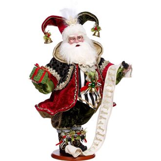 Mark Roberts Naughty Or Nice Santa in Red at Nordstrom