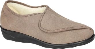 Josef Seibel Nice 105 Slippers - Dames - Platte Schoenen - Beige - 39 EU - Wol - Schoenen