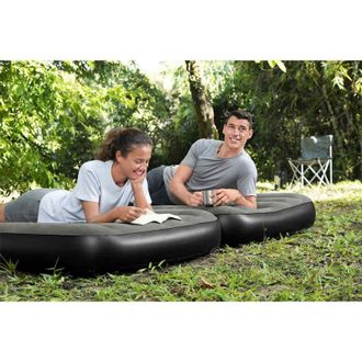Bestway Colch&oacute;n Inflable 3 En 1 Negro Y Gris 188x99x25 Cm Bestway