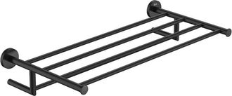 Roca Roca - Portatoallas round hotels Color: Negro mate