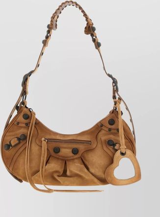 Balenciaga le cagole small leather shoulder bag
