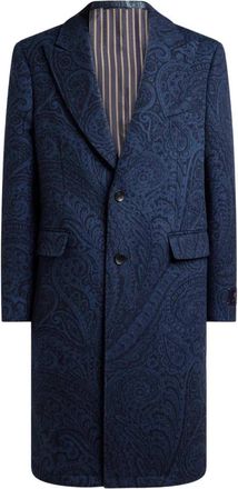 Etro Etro jacquard jas met paisley-print