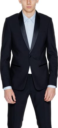 Antony Morato Button-Up Blazer with Lapel Collar