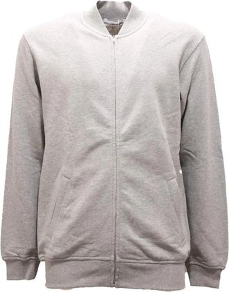 Comme Des Gar&ccedil;ons Kleurrijk Retro Print Sweatshirt met Rits - Heren - Vesten met rits - Grijs - L - Katoen - Hoodies & sweatvesten