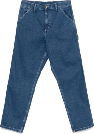Carhartt Work in Progress Single Knee Pant - Heren - Regular Fit Jeans - Blauw - W29 L32 - Denim - Jeans