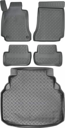 OEM Juego De Alfombrillas Para Coche Y Maletero Para Mercedes Clase C W204 Familiar/sed&aacute;n (2007-2014)