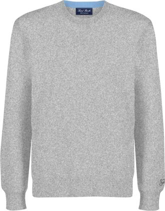 MC2 Saint Barth Jersey de cuello redondo - Knitwear - Hombre - Gris - 2XL