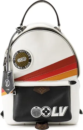 Louis Vuitton Monogram Multi-Color White Monogram Leather Backpack (Pre-Owned)