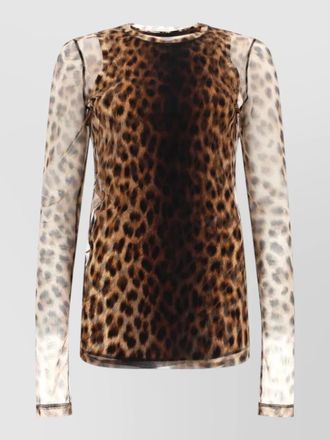 Sportmax mesh panel top