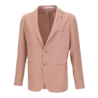 Tagliatore Blazers, male, Pink, Size: XL Tailored Blazer