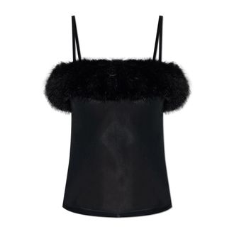 Balenciaga Tops, Dames, Zwart, S, Polyester, Strap Top