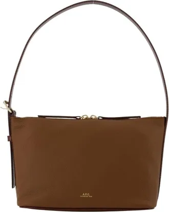 A.P.C. Mujer, Bolsos, Marr&oacute;n, Talla: ONE Size