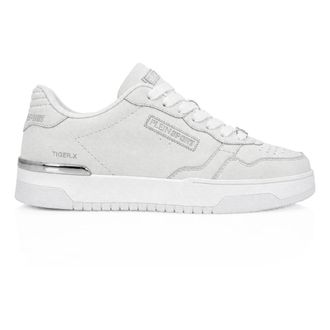 Plein Sport Nabuk Eco Leather Lage Sneakers - unisex - Skateschoenen - Wit - 35 EU - Polyester - Fitness