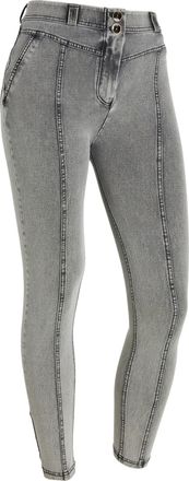Freddy Jeggings WR.UP vita alta con inserti, cucitura centrale