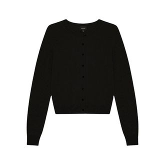 Birgitte Herskind Truien & Vesten, Dames, Zwart, M, Gebreid Vest in Roselle Stijl