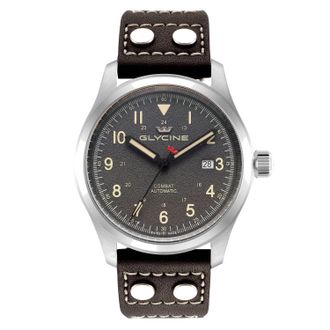 Glycine Combat Field Automatic Grey Dial Mens Watch GL0576
