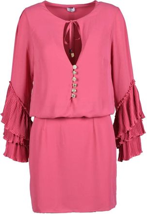Gil Santucci Pink Polyester Dress