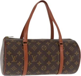 Louis Vuitton Pre-owned Handbags, female, Brown, Size: ONE SIZE Pre-owned Canvas Handbag