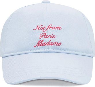 Dr&ocirc;le de Monsieur Casquette Slogan Calligraphy