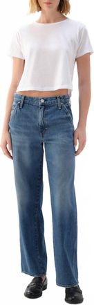 Amo Mid Rise Jocelyn Trouser In Two Timing