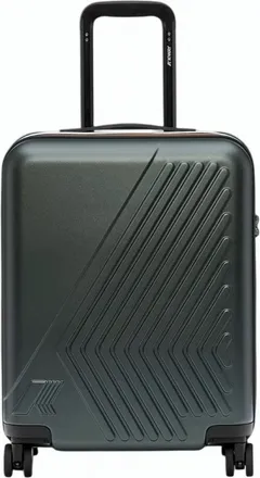 K-Way Eudoxie Logo Polycarbonate Carry On Luggage