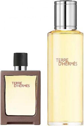 Herm&egrave;s Mens Terre D 30ml EDT Spray + 125ml Refill - One Size