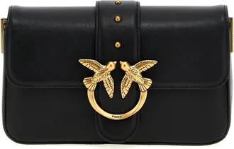 Pinko Love One Mini Borse A Tracolla Nero-Donna