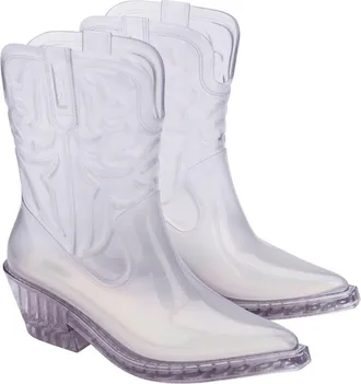 Melissa Texas Western Boot in White at Nordstrom, Size 10