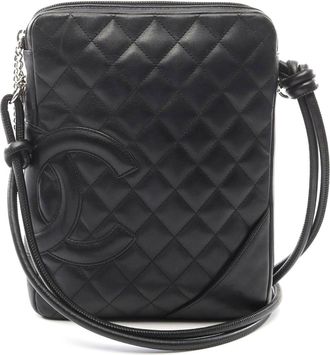 Chanel Cambon Line Leather Shoulder Bag