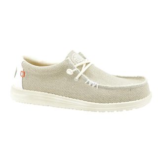 Hey Dude Wally Braided - Heren - Veterschoenen - Beige - 44 EU - Schoenen