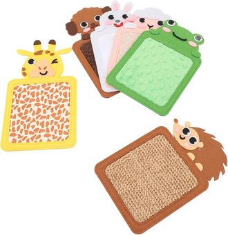 OEM Alfombras Sensoriales Gen&eacute;ricas (6 Piezas) Con Estampados De Animales, Texturas Y Colores Variados, Para Un Descanso Relajante Para Ni&ntilde;os Autistas
