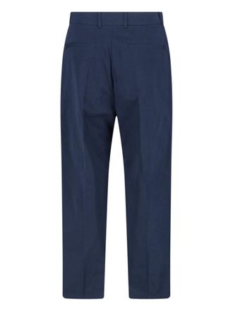 Valentino Mens Trousers Blue Cotton