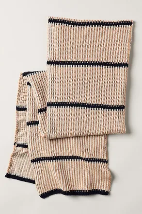 Varley Almeida 100% Cotton Knit Scarf