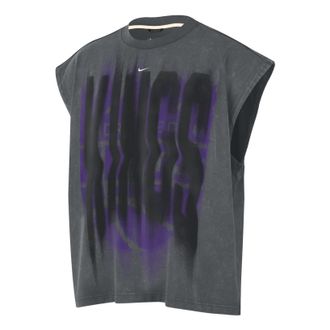 Nike Sacramento Kings Standard Issue Sleeveless Top Iron Grey White IQ1834-068