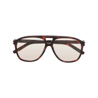 Saint Laurent Accessoires, Dames, Bruin, ONE Size, SL 596 SNG