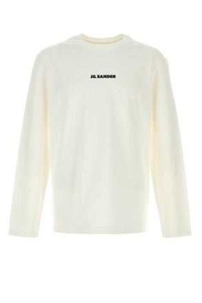 Jil Sander White Cotton T Shirt