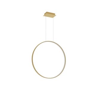 Thoro L&aacute;mpara de techo dorado acero 4000k alt. 150 cm
