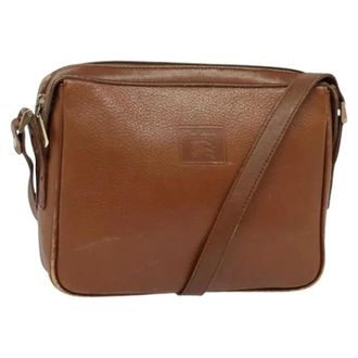 Burberry Pre-owned Cross Body Bags, female, Brown, Size: ONE SIZE Pre-owned Vintage Shoulder Bag