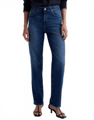 AG - Adriano Goldschmied Brinley Straight Jeans In 11 Years Memory