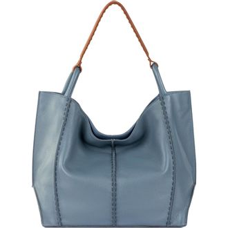 The Sak Los Feliz Large Tote Leather Bag in Maritime at Nordstrom