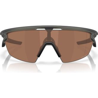 Oakley Prizm Road Sport 36mm Rectangular Sunglasses in Matte Olive/Tungsten at Nordstrom