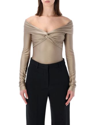 Andamane Off Shoulder Draped Body Top